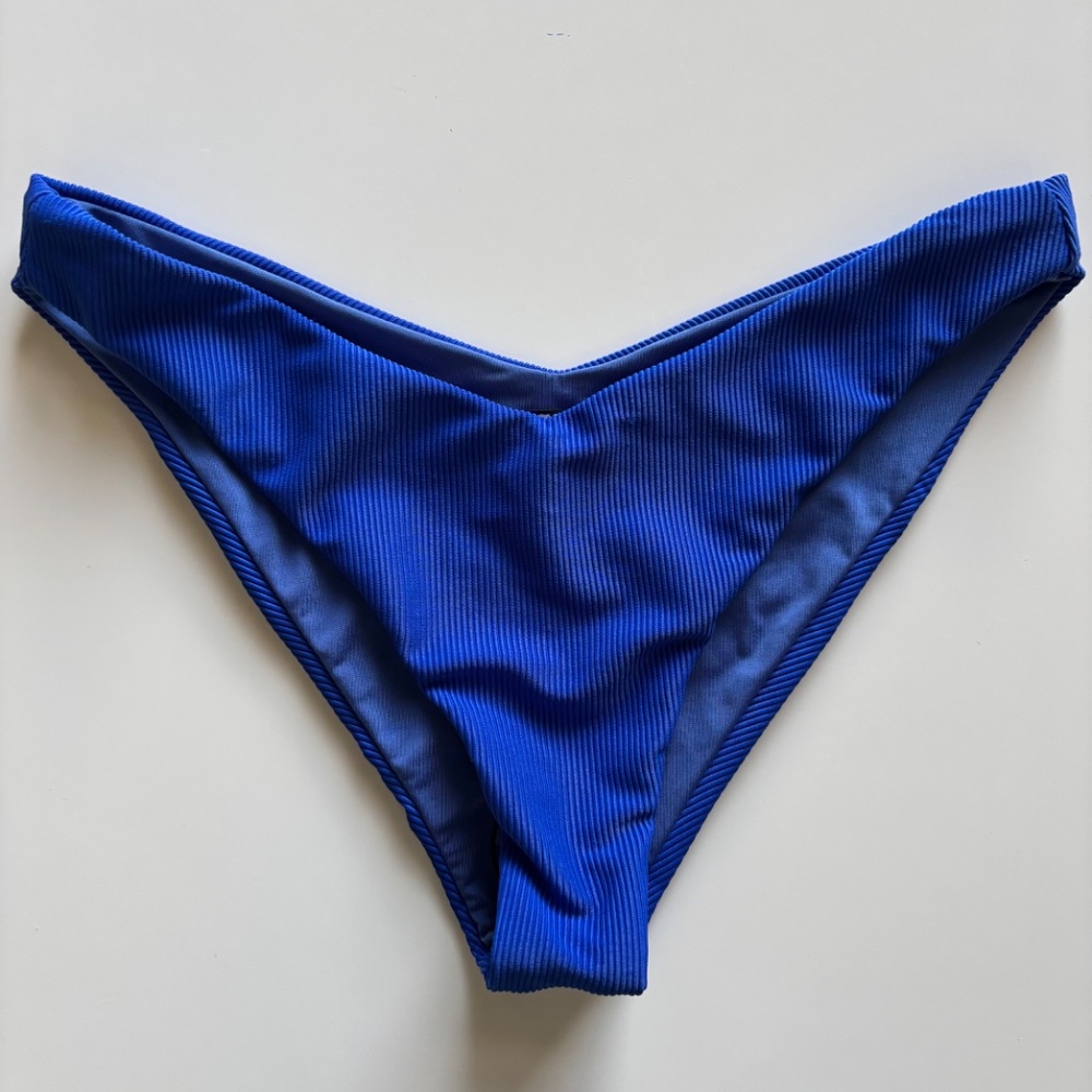 NWT Beach Riot~Free People Vanessa Bikini Bottoms Sapphire M